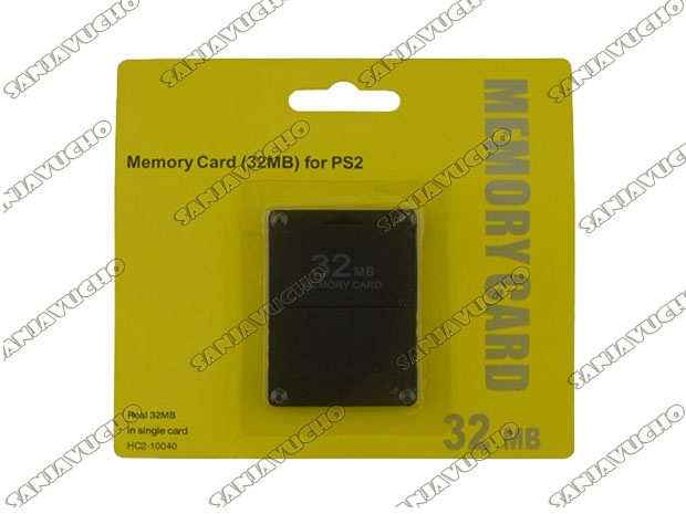 &u+ MEMORY CARD PS2 32 MB BLISTER CORTO SIN MARCA